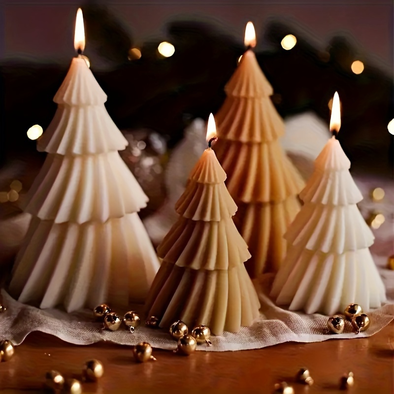 Candle Making Books For Beginners - Christmas Tree Scented Candles Silicone Mold