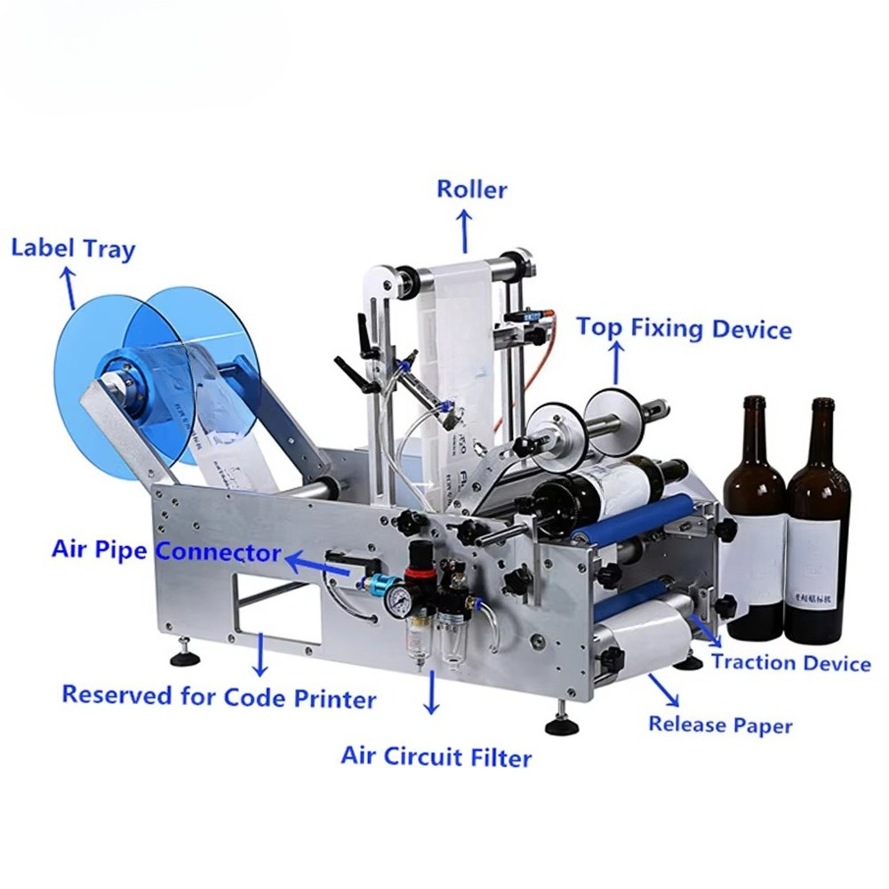Bottle Labeling Printing Machi - Label Sticker Round 评论和价格