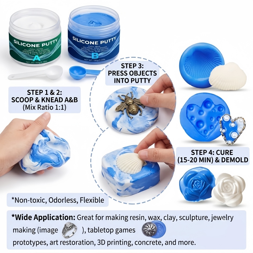 Silicone Putty Mold Making Sup - Candle Making Tools 评论和价格