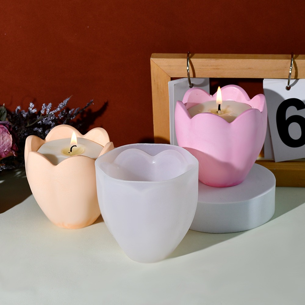 Tulip Candle Holder Silicone M - Kraft Box Candle 评论和价格