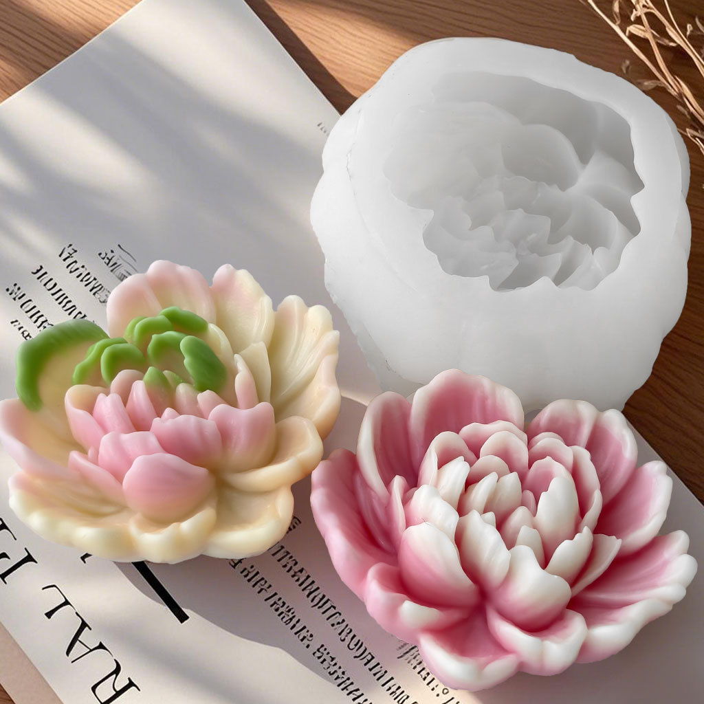 DIY Rose Flowers Silicone Mold - Candle Making Books For Beginners 评论和价格