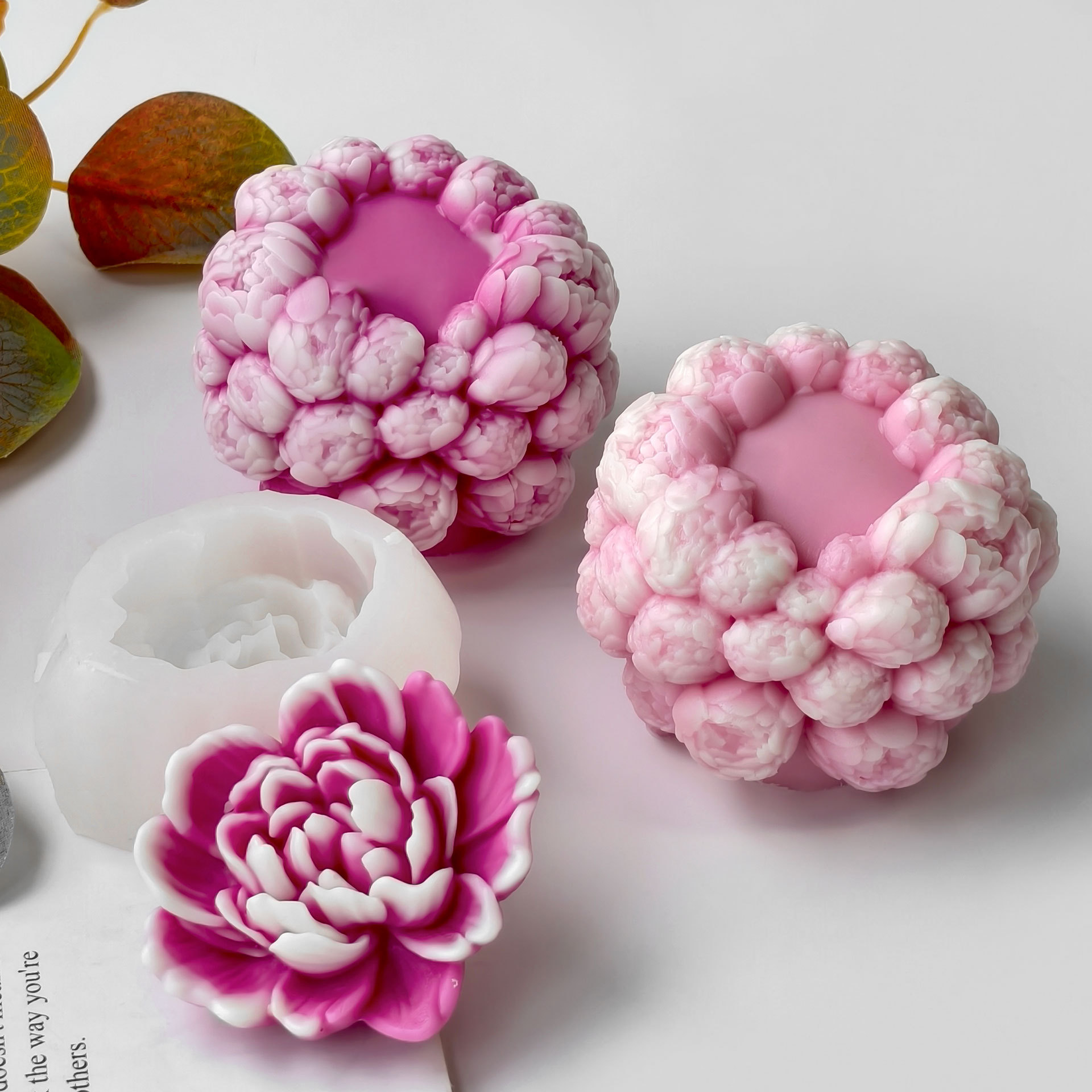 DIY Rose Flowers Silicone Mold - Candle Making Books For Beginners 评论和价格