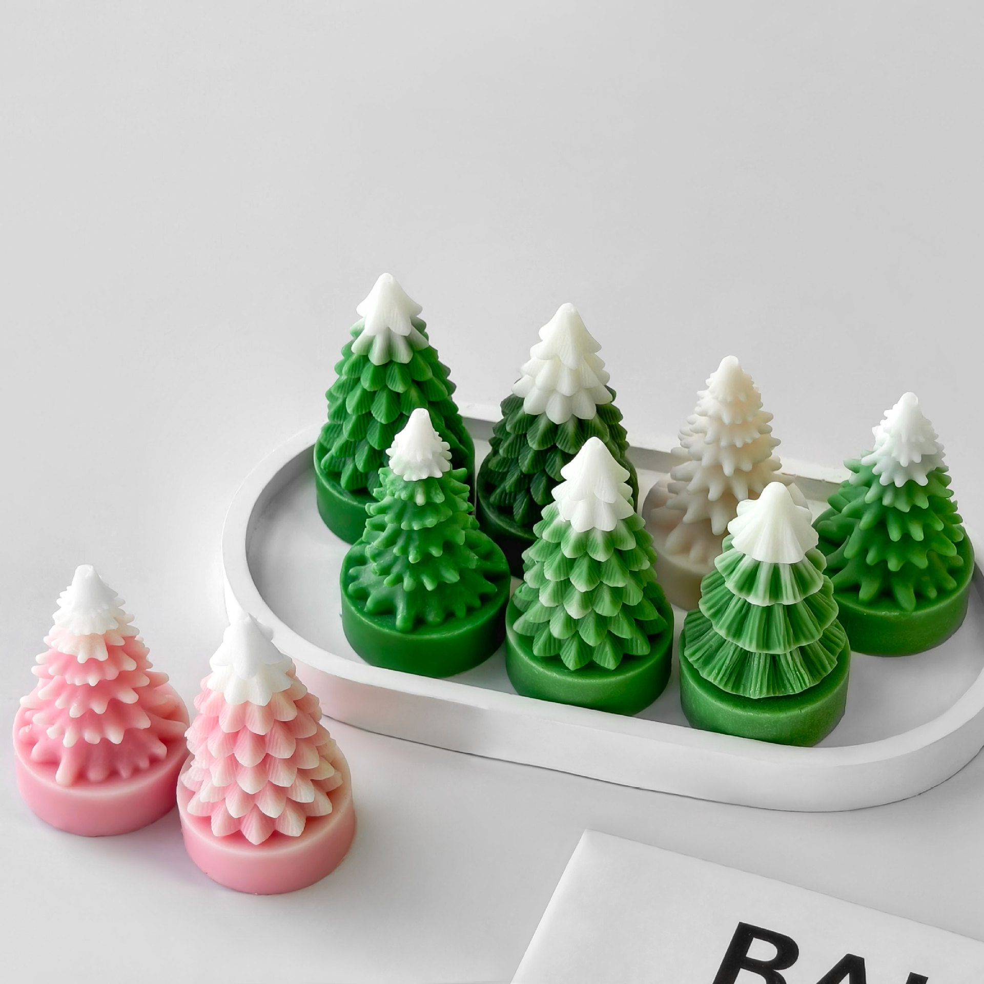 DIY Mini Christmas Tree Silico - Candle Making Books For Beginners 评论和价格