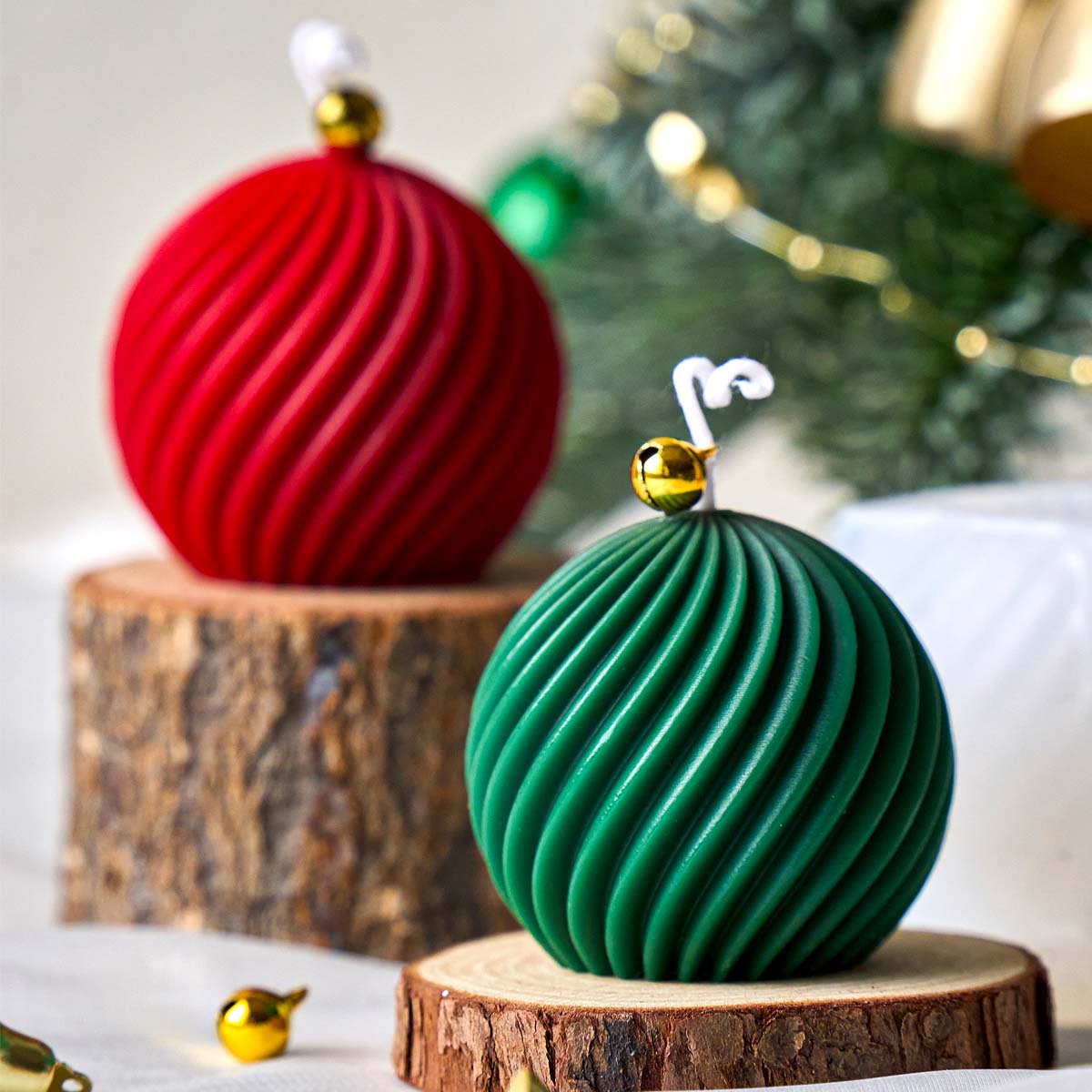 3D Rotate Ball Silicone Candle - Candle Making Books For Beginners 评论和价格