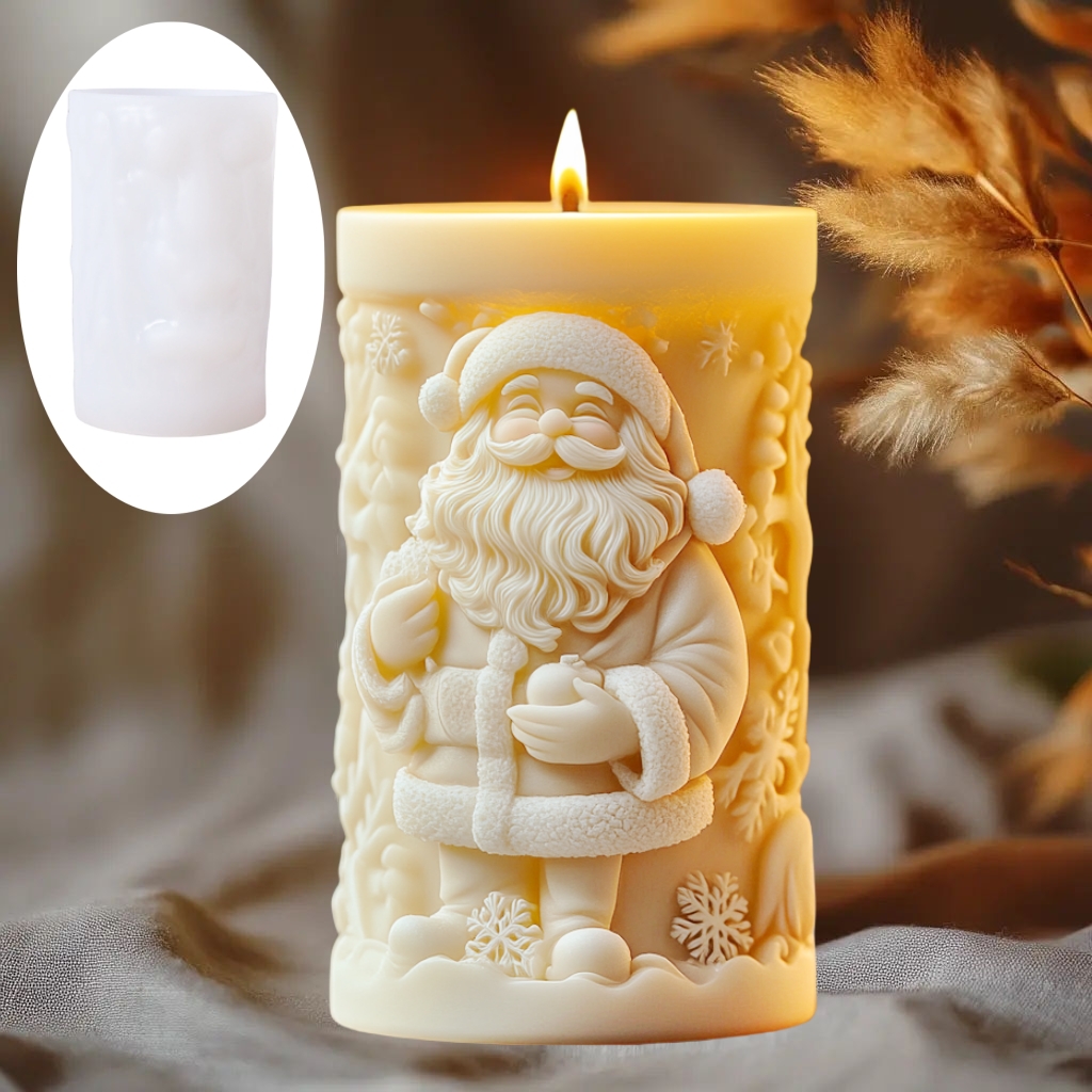 Smiling Santa Claus Giving gif - Candle Making Books For Beginners 评论和价格