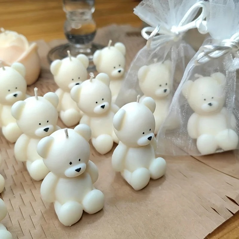 Silicone Bear Mold for Scented - Candle Making Books For Beginners 评论和价格