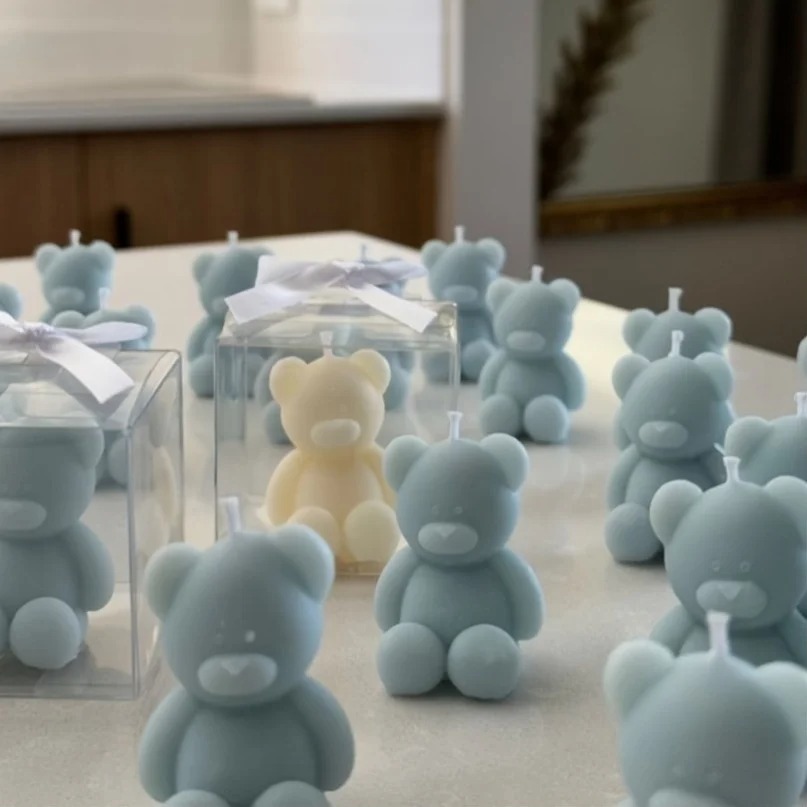 Silicone Bear Mold for Scented - Candle Making Books For Beginners 评论和价格