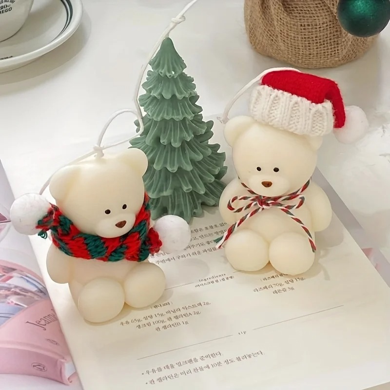 Silicone Bear Mold for Scented - Candle Making Books For Beginners 评论和价格