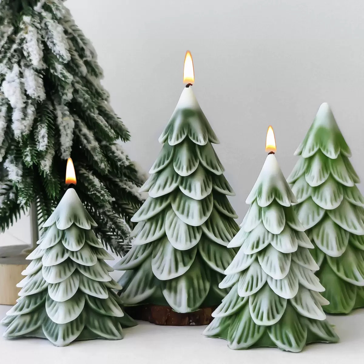 Christmas Tree Candle Silicone - Candle Making Books For Beginners 评论和价格