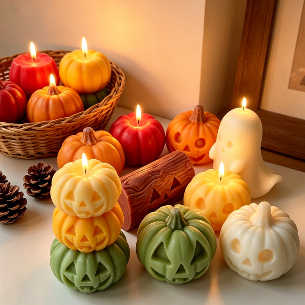 Halloween Mini Ghost Pumpkin S - Candle Making Books For Beginners 评论和价格