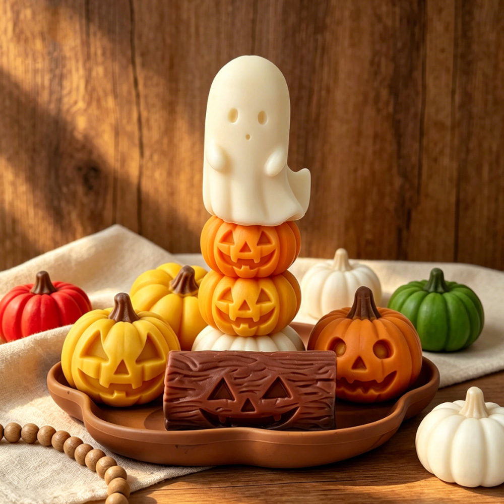 Halloween Mini Ghost Pumpkin S - Candle Making Books For Beginners 评论和价格