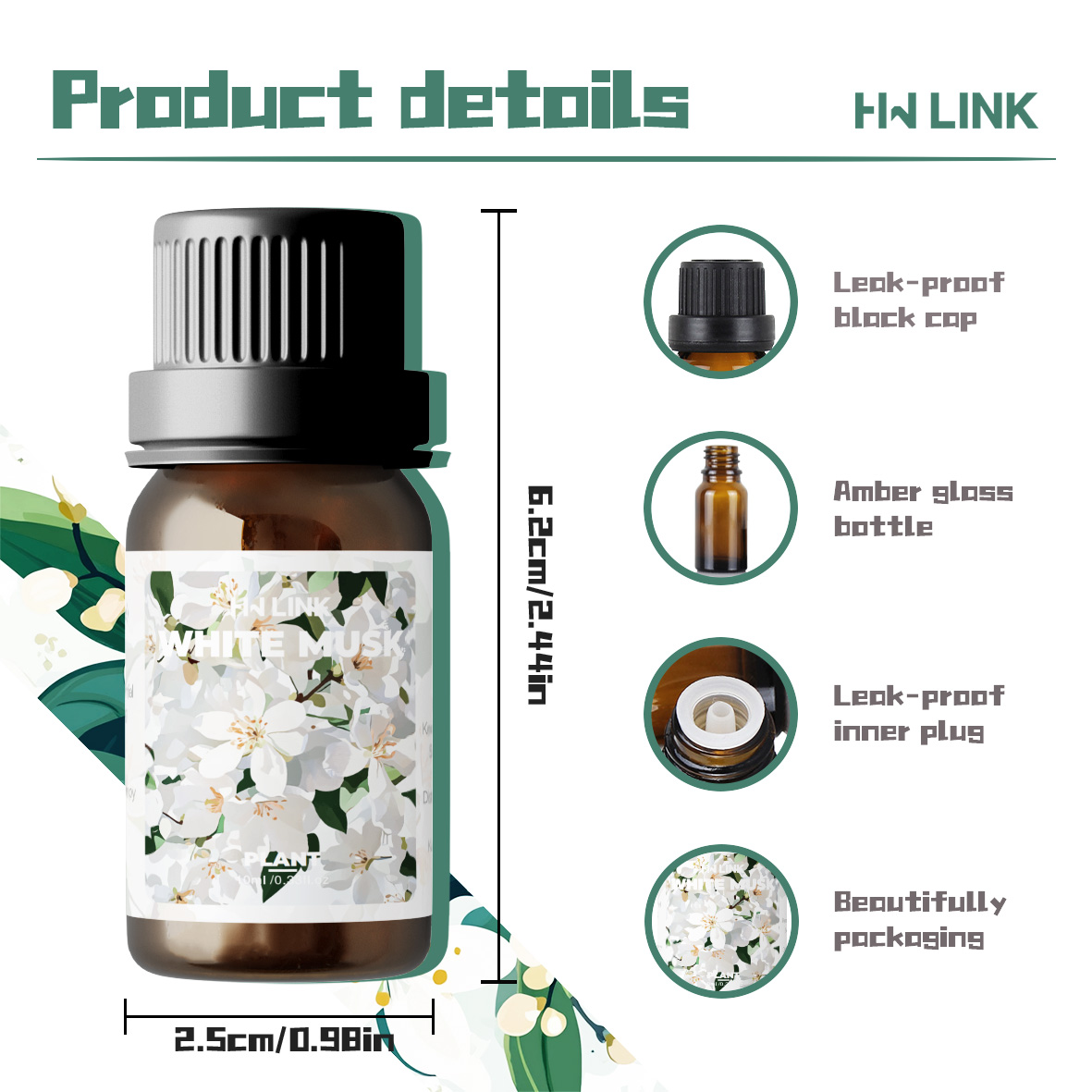 10ml White Musk Fragrance Oils - Candle Making Diy 评论和价格