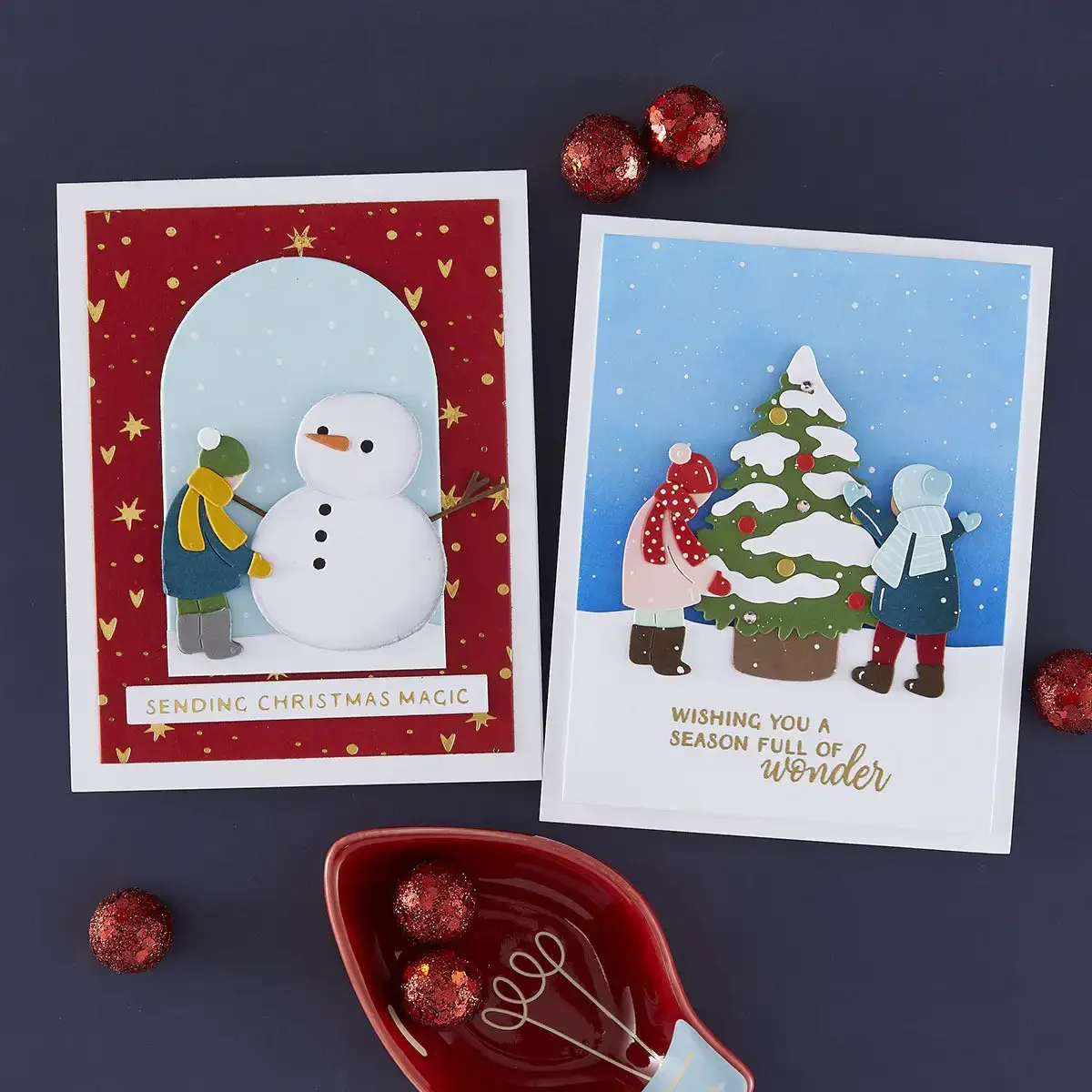Christmas Snow Day Friend Coll - Kraft Box Candle 评论和价格