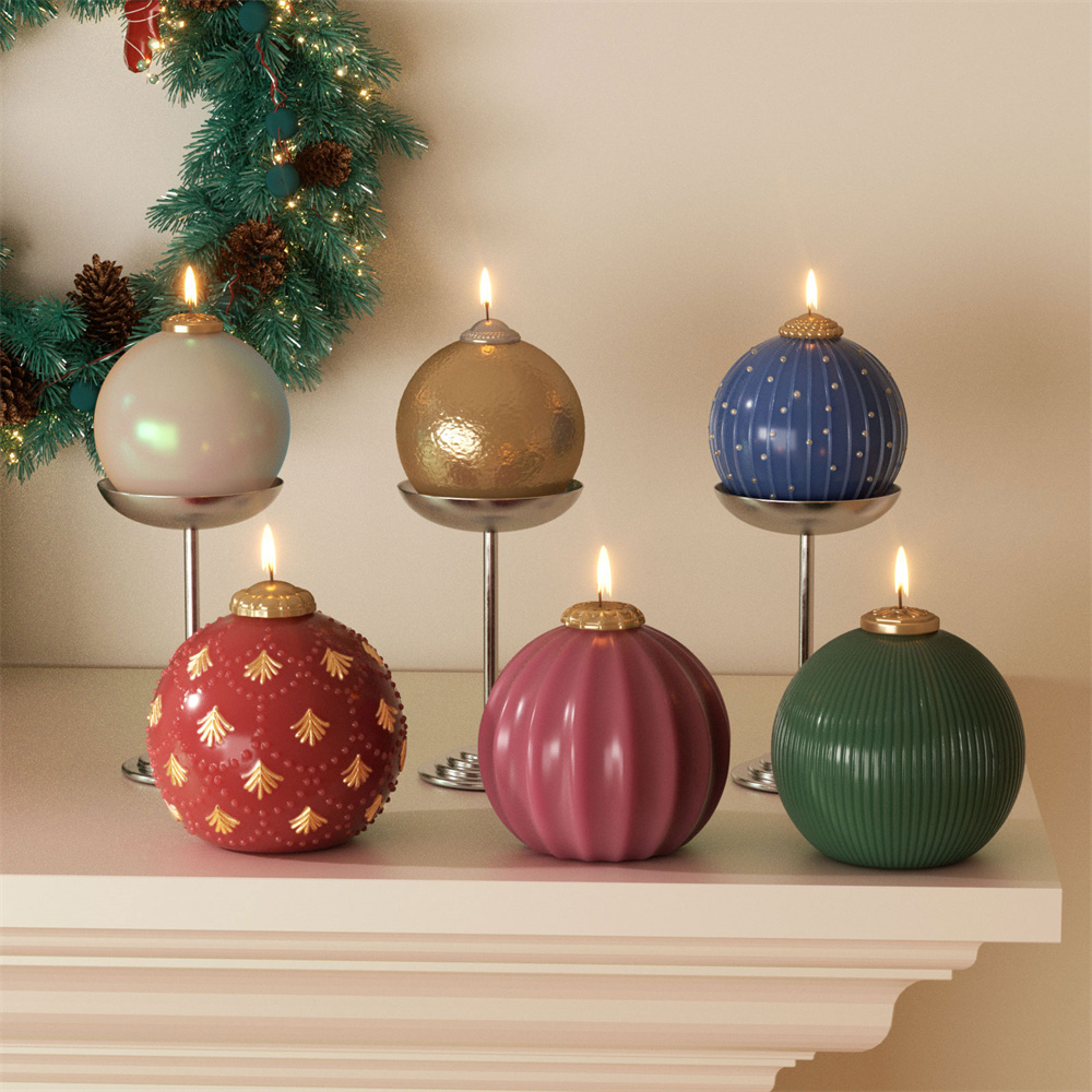 Nicole Christmas Bauble Candle - Candle Making Books For Beginners 评论和价格