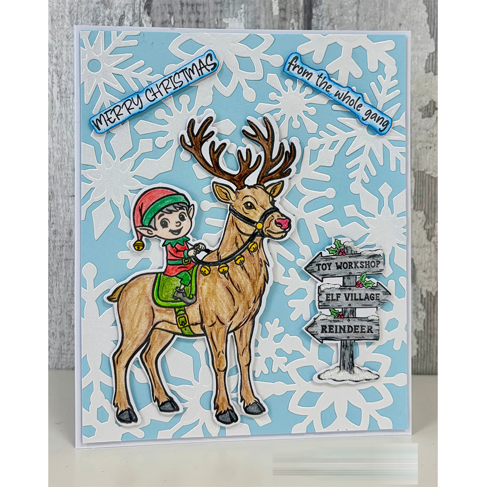 Santa's Workshop Toys Die Set  - Kraft Box Candle 评论和价格