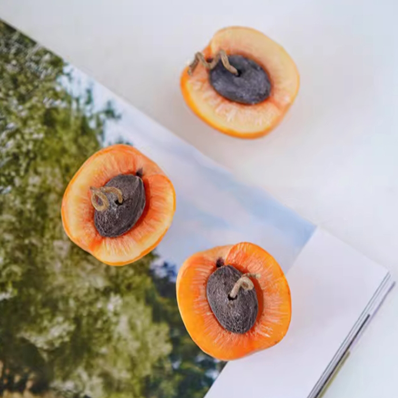 3D Apricot Fruit Candle Silico - Candle Making Tools 评论和价格