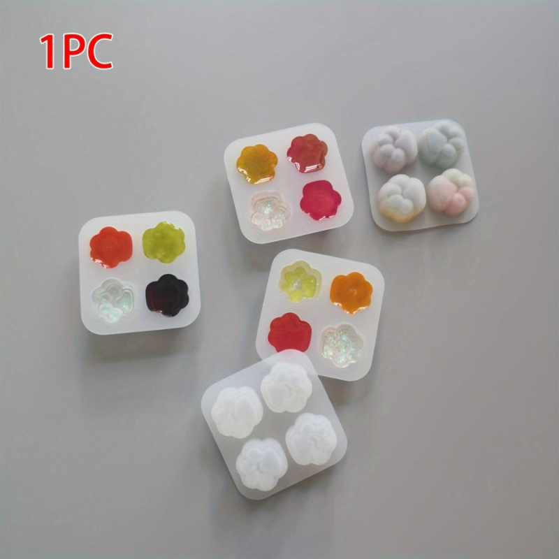 1Cat Paw Pattern Silicone Mold - Candle Making Tools 评论和价格
