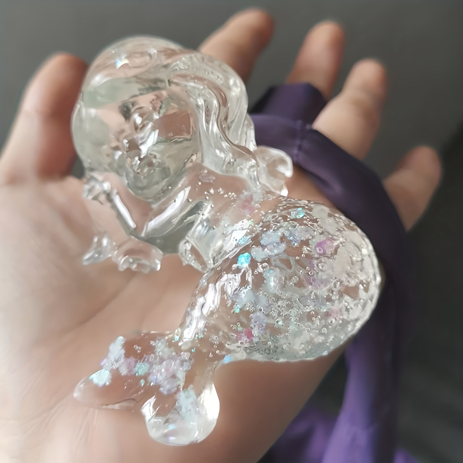 Cute Cartoon Mermaid Silicone  - Candle Making Diy 评论和价格