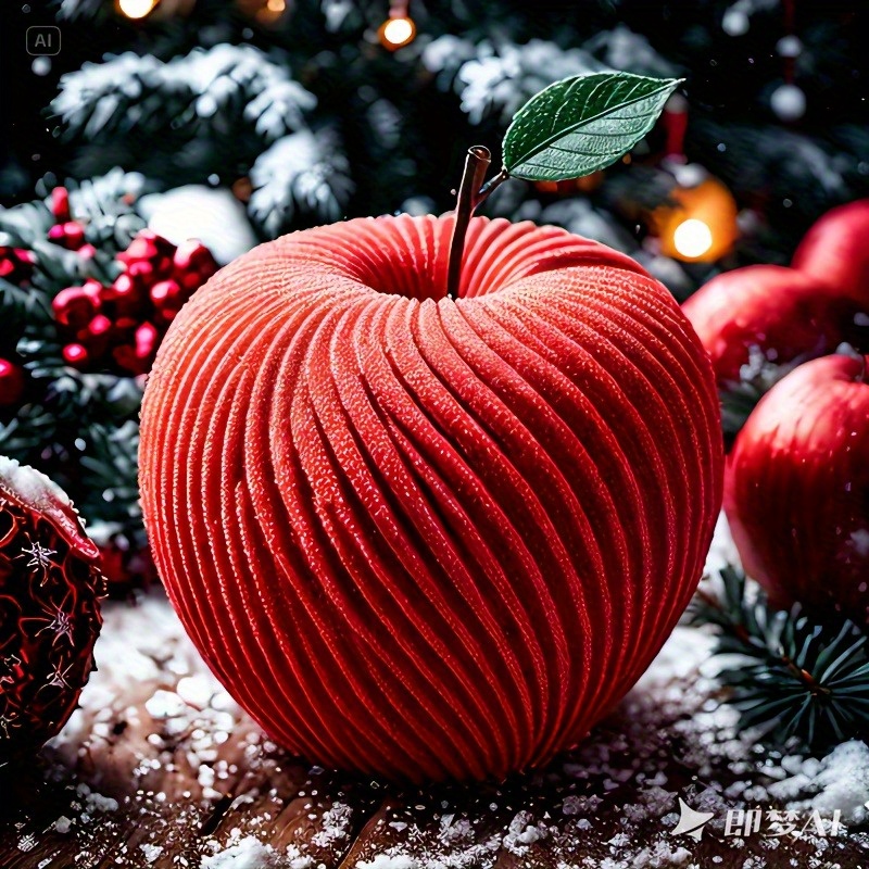 A trendy red apple silicone mo - Candle Making Tools 评论和价格