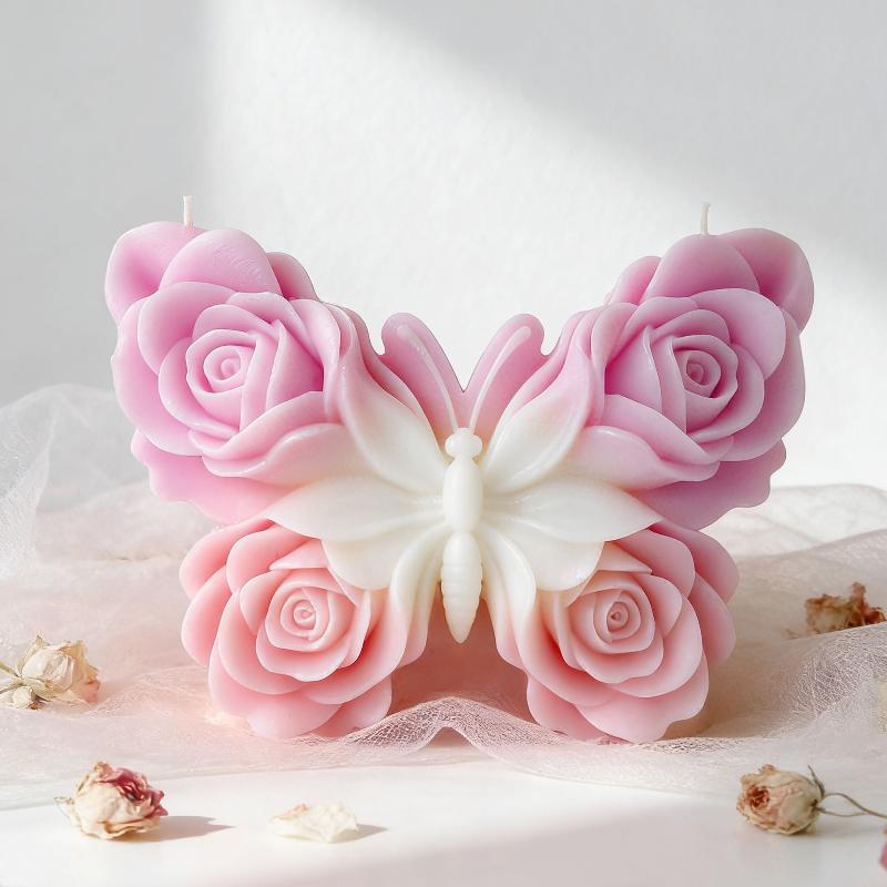 DIY Rose Butterfly Form Silico - Candle Making Tools 评论和价格
