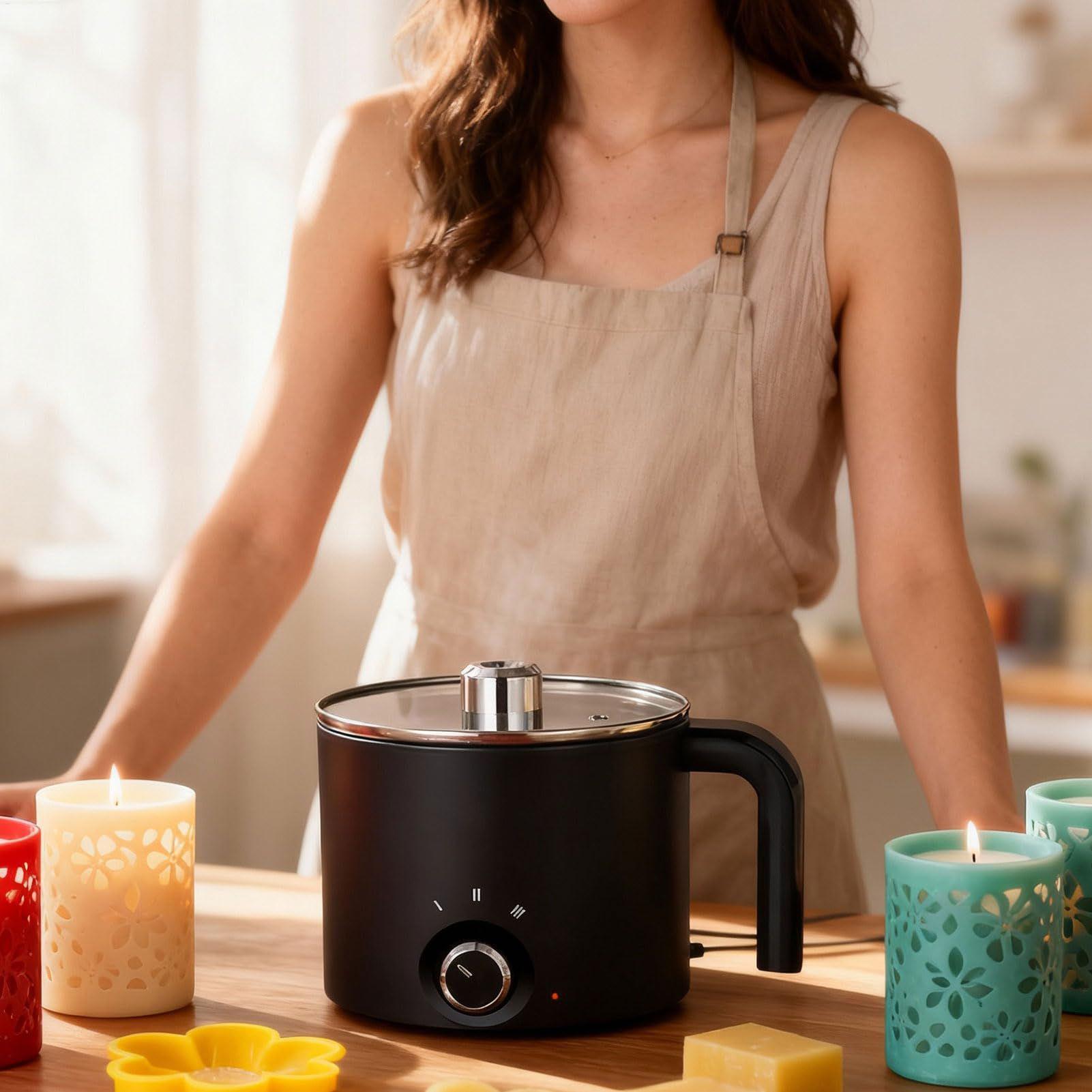 Candle Wax Melter 1.5L Electri - Candle Making Temperature 评论和价格