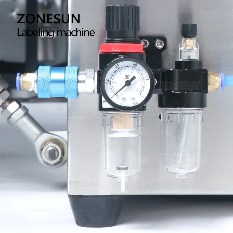 ZONESUN TB-500A Automatic Doub - Label Sticker Round 评论和价格