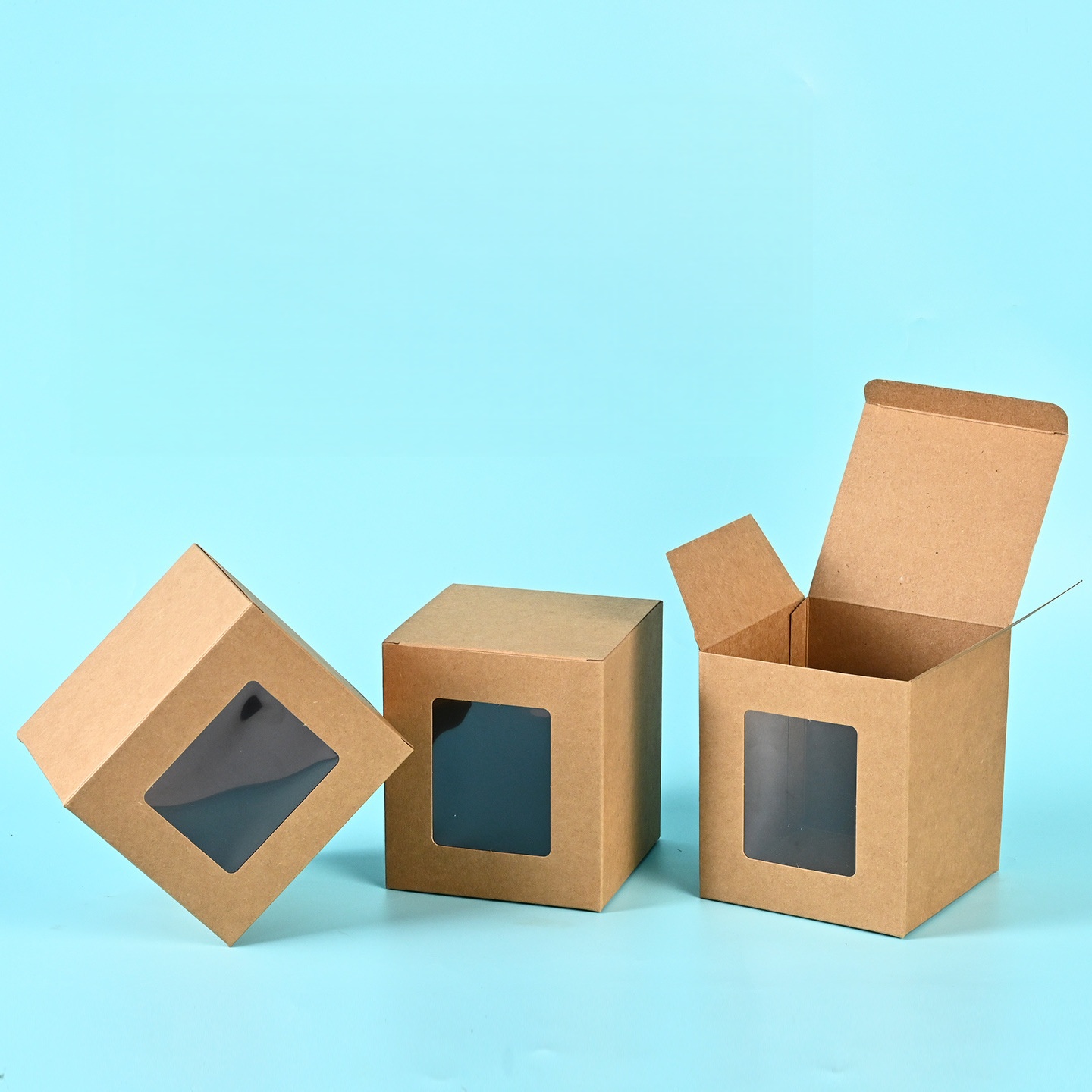 Brown Kraft Paper Boxes with P - Kraft Box Candle 评论和价格